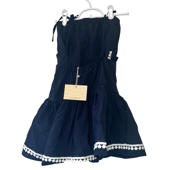 Oopsie Navy Blue Kids short set outfit with White Accents sz 8 NWT - Picture 2 of 4